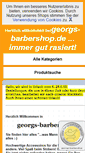 Mobile Screenshot of georgs-barbershop.de