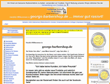 Tablet Screenshot of georgs-barbershop.de